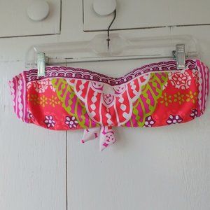 Trina Turk Bandeau Bikini Top  SZ 8